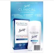 Secret Clinical Invisible Solid Deodorant Completely Clean 1.6 Ounce (3 Count)