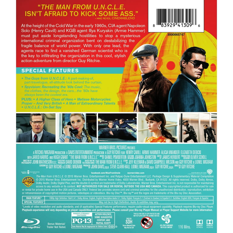 The Man From U.N.C.L.E. [Blu-ray]