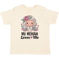 thumbnail image 3 of Inktastic My Memaw Loves Me Granddaughter Angel Girls Toddler T-Shirt, 3 of 5