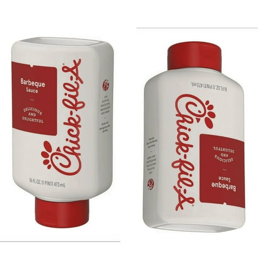 Chick-fil-A Barbeque Sauce, 16 fl oz Squeeze Bottle pack of 2