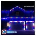 80ft/864 LED Rope Lights for Patriotic 4th of July Memorial Day Party