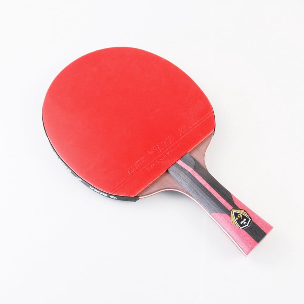 6 Star Spin Control Table Tennis Racket 7 Ply wood Ping Pong Bat Long handl