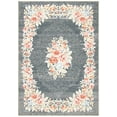 thumbnail image 2 of SAFAVIEH Journey Cionadogh Floral Bordered Area Rug, Grey/Pink, 4'4" x 6', 2 of 12