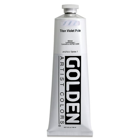 UPC: 0738797014862 | Golden Heavy Body Artist Acrylics – Titan Violet Pale  5 oz