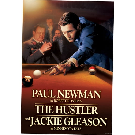 The Hustler Movie Poster 12x16 Print on Metal Sign 12in x 16in Square Adults Best Posters
