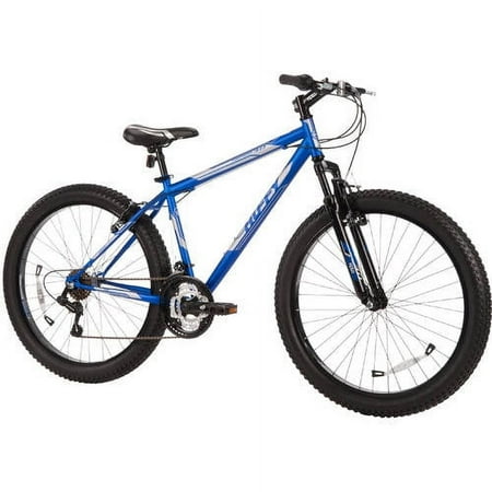 Huffy® 26" Fortress™ Men's Mountain Bike with 3.0 Plus Tires, Blue