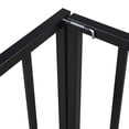 thumbnail image 7 of Bellemave Queen Size Metal Floor Bed Frame, Montessori Bed with Safety Guardrails and Door, No Weight Limit and Easy Assemble Playhouse Queen Bed Frame（Black）, 7 of 7