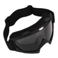 thumbnail image 2 of Gafas de esquí para exteriores, deportivas, para ciclismo, motocicleta, a prueba de viento, para ciclismo todoterreno, a prueba de polvo, con marco negro mate y lente gris., 2 of 14