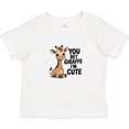 thumbnail image 3 of Inktastic You Bet Giraffe I'm Cute Boys or Girls Baby T-Shirt, 3 of 5