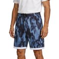 thumbnail image 4 of Ice Silk Shorts for Men Quick-Dry Summer Shorts for Men Stretch Breathable Athletic Shorts with Pockets Camo Print Grey M, 4 of 4