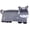 Gray donkey, variant on ZPAQI Multifunctional Hair Claw Make up Hairpin Fashion Personality Hairclip