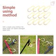 thumbnail image 6 of 12 Pcs Cord Buckle Zipper Pull Replacement Backpack Pulls Extension Ropes Practical Pullers, 6 of 6