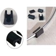 thumbnail image 4 of 20-Pack U-Shaped Chair Glides, 12mm Diameter, Durable Plastic for Tubular Frames, 4 of 5