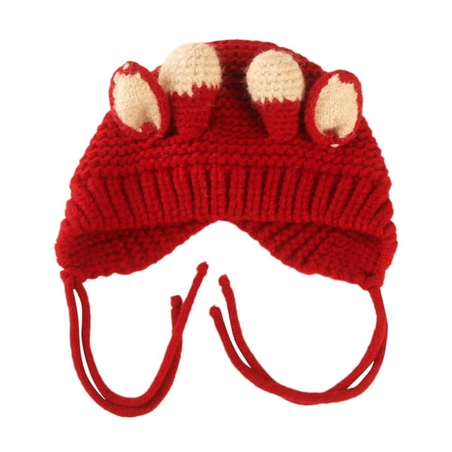 Baby Knitting Hat Winter Keep Warm For Toddler Fawn Ears Figure