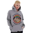 thumbnail image 4 of Stronger Together Social Justice Unisex Plus Fleece Graphic Hoodie Brisco Brands 3X, 4 of 5