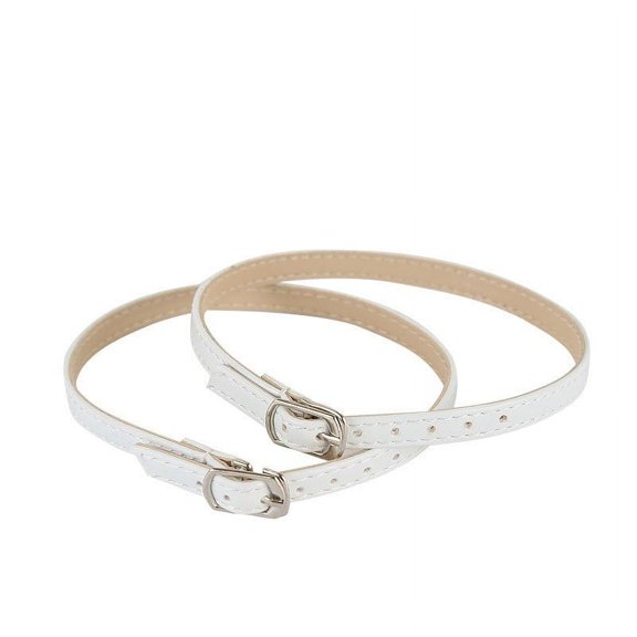 1Pair Detachable Shoe Heels Buckle Belt Removable Ankle Strap Pumps Decors