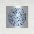 thumbnail image 3 of Luxe Metal Art 'Diamond Drops I' by Grace Popp, Metal Wall Art, 36"x36", 3 of 9