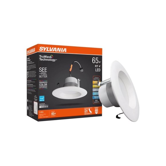 Luminaria SYLVANIA TruWave LED de 65 W, reequipamiento empotrado
