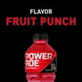 thumbnail image 2 of POWERADE Fruit Punch Electrolyte Sports Drink, 28 fl oz Bottle, 2 of 12