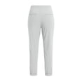 thumbnail image 6 of YOIAVAIOY Womens Dressy Travel Pants Stretchy Work Pants Business Casual Slacks Golf Pants with Zipper Pockets White S, 6 of 10