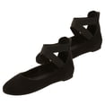 thumbnail image 2 of GOOHOCHY 1 par de mocasines transpirables Ocio Zapatos delgados Zapatos planos de suela plana Zapatos femeninos de cuatro estaciones para mujeres (tamaño 37 6.5US, 4UK, 37.5EU, 9.2355 pulgadas), 2 of 7
