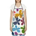 thumbnail image 3 of Pofeuu Colorful Butterflies Print Aprons with Pockets, Cute Aprons for Kitchen, Cooking, Server, Barber, Chef Apron, 3 of 7