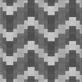 thumbnail image 1 of Ahgly Tapis d'Intérieur Lavable en Machine Carré Gris Foncé, 6 Pieds Carré, 1 of 7