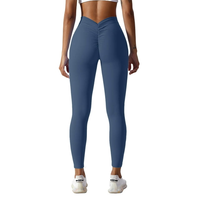 Leggings Push Up Minnieouse para mujeres fitness mallas de gimnasio Azul marino XL