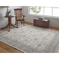 thumbnail image 5 of 5' X 8' Tan Ivory And Gray Power Loom Area Rug 2' x 3', 5 of 9