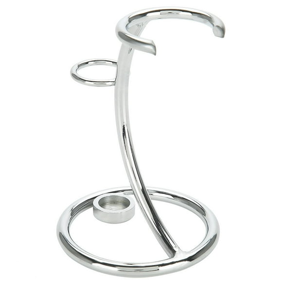 Kit de afeitado para hombre 2 en 1, portátil, curvo, con soporte para maquinilla de afeitar manual