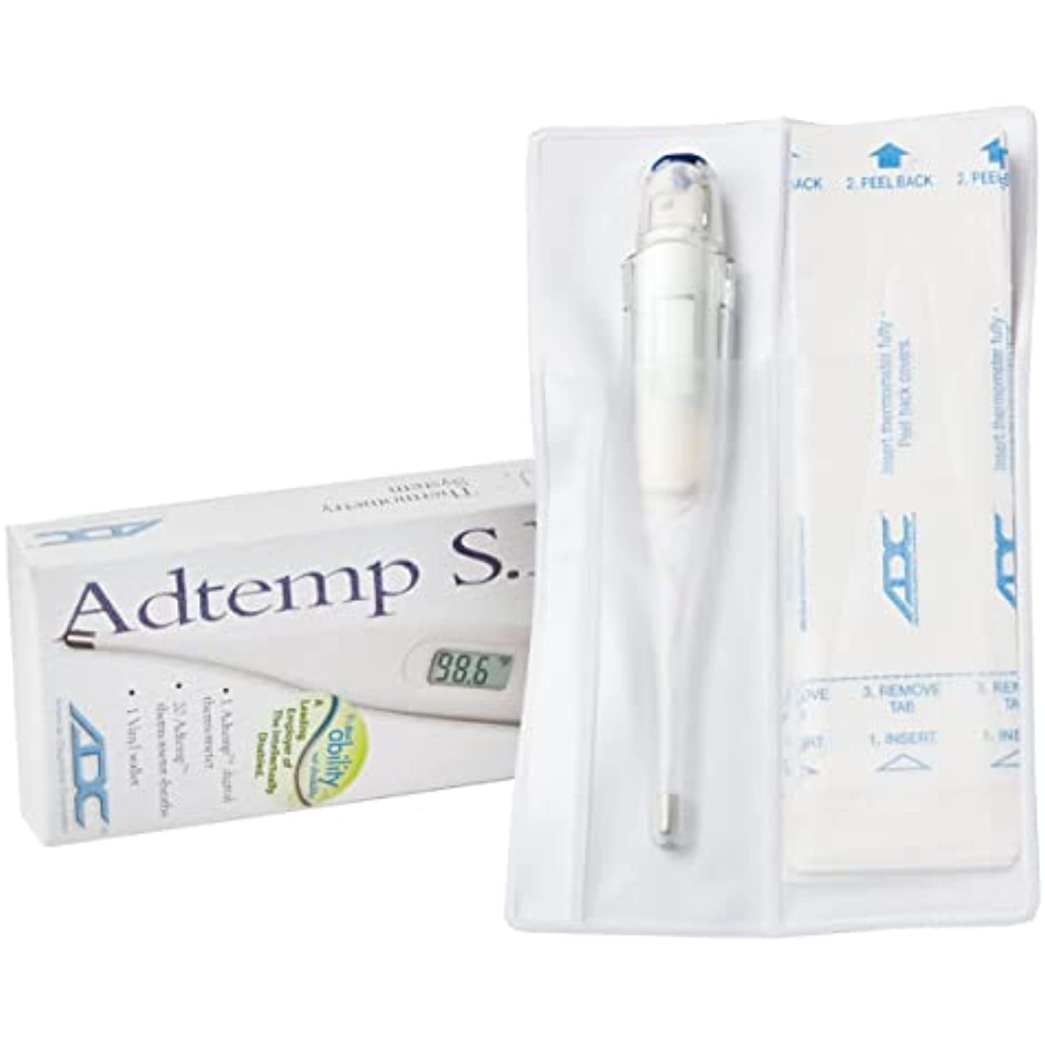 ADC Adtemp 60 Second Digital Thermometer, Case of 20