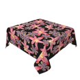 thumbnail image 2 of Wukai Lilies Flowers Waterproof Tablecloth for Kitchen Dining, Fits Square Tables for 2-4 Seats -54"x54", 2 of 7