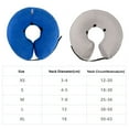 thumbnail image 3 of Pet Protective Inflatable Collar Soft Comfortable Washable Donut Design Dog Recovery Collars, 3 of 7