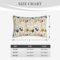 thumbnail image 6 of Balery Cartoon Chickens Bedding Queen Pillow Cases - Envelope Closure - Soft Brushed Microfiber Fabric - Shrinkage and Fade Resistant Pillow Cases-16"x24", 6 of 9