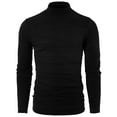 thumbnail image 2 of H2H Men's Casual Slim Fit Basic Tops Knitted Thermal Turtleneck Pullover Sweater (KMTTL0412), 2 of 6