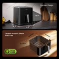 thumbnail image 4 of Freidora de aire Typhur Sync 8QT con termómetro inalámbrico inteligente 120V, 4 of 9
