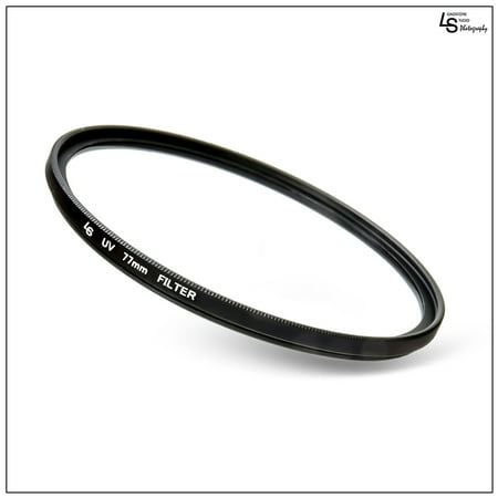 77mm Pro Series Ultraviolet Ray UV Light Protection Low Profile Filter for Canon and Nikon DSLR Camera Lenses by Loadstone Studio WMLS1192 77mm Pro Series Ultraviolet Ray UV Light Protection Low Profile Filter for Canon and Nikon DSLR Camera Lenses by Loadstone Studio WMLS1192