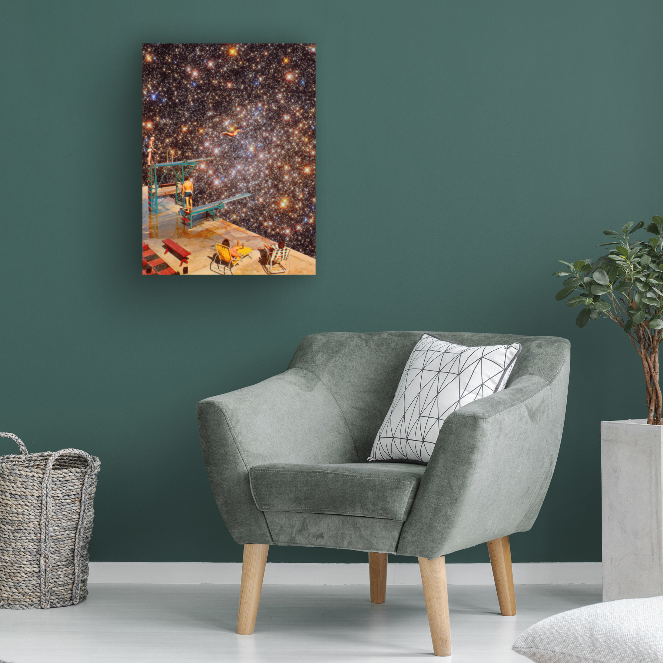Trademark Fine Art spacerocket art  504 Canvas Wall Art