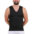 thumbnail image 6 of Insta Slim Big & Tall Compression V-Neck Tank, Athletic Muscle Top VS00N1BT, 6 of 17