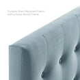 thumbnail image 6 of Modway Emily King Tufted Performance Velvet Headboard in Light Blue, 6 of 9