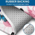 thumbnail image 4 of Pink Butterfly Flower Pattern Bathroom Rugs Sets 3 Piece,Toilet Cover Set,Absorbent Non Slip Bathroom Mats Sets with U-Shaped Contour Rug Toilet Rug Set, 4 of 5