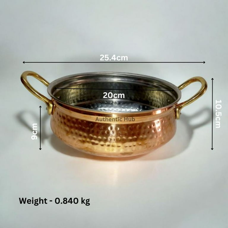 Best Valentines Gifts, Copper Kadhai, Karahi, Serving Utensils