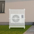 Privacy Screen Panels Kit Air Conditioner Trash Can Enclosure Vinyl