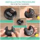 thumbnail image 4 of Heavy Duty Combination Padlock - Outdoor Stainless Steel Disc Combination Lock Strong, 4 of 5