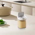 thumbnail image 4 of Kitchen Storage Canister Container,Airtight Food Storage Containers with Lids, Plastic Canisters Sets for Kitchen,Pantry Organizers for Rice and Baking,Airtight Kitchen Storage Container,1300ml, 4 of 9