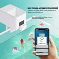 VOPPV Automatic WiFi Smart Fish Feeder For Aquarium Timing Fish Food