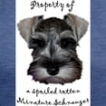 thumbnail image 3 of CafePress - Mini Schnauzer Women's Deluxe T Shirt - Womens Tri-blend T-Shirt, 3 of 4