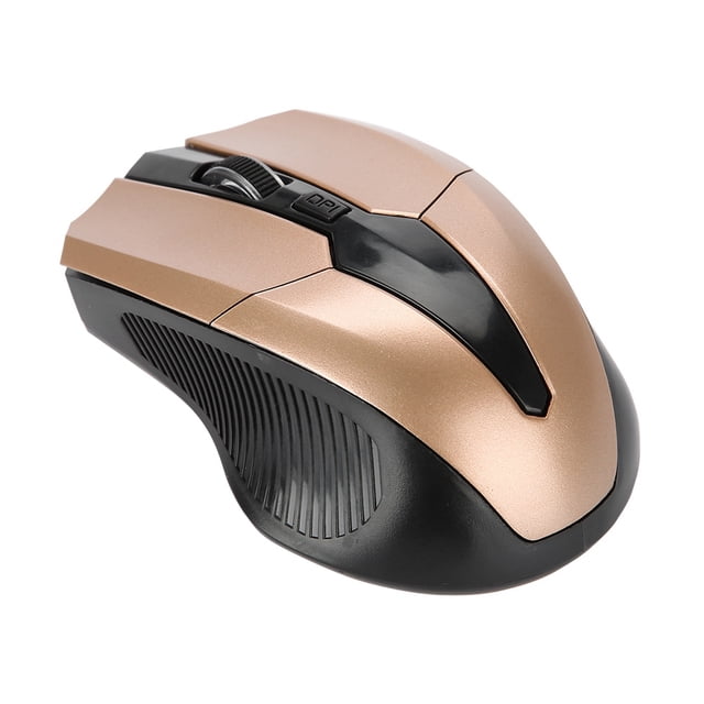 Garosa Portable 2.4G Optical Wireless Mouse Adjustable DPI USB Receiver Office Gaming Mouse For PC, 2.4GHz Wireless Mice Optical Mouse USB Receiver PC Laptop,2.4Ghz Wireless Optical 6 Buttons Adjustab