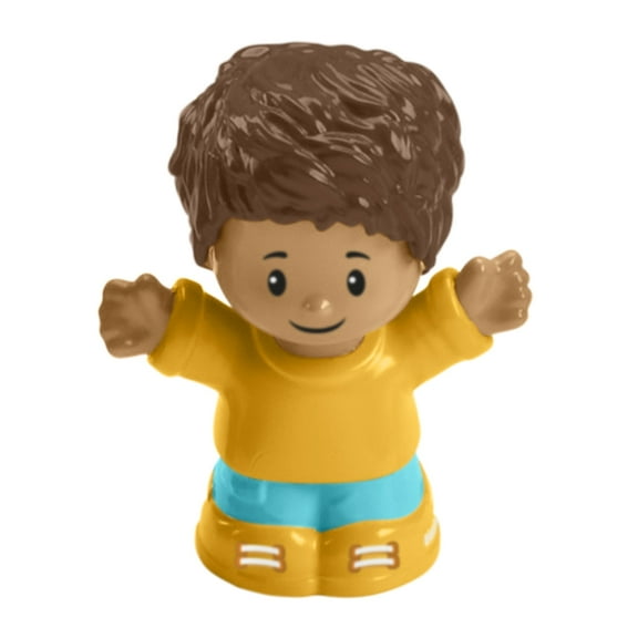 Replacement Part for Fisher-Price Little-People Friends Together Play House HBY89 - Little Boy Figure with Brown Hair