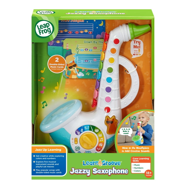 LeapFrog Learn & Groove Jazzy Saxophone with Accessories